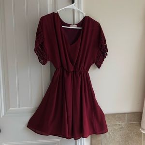 Altar’d State Burgundy Dress